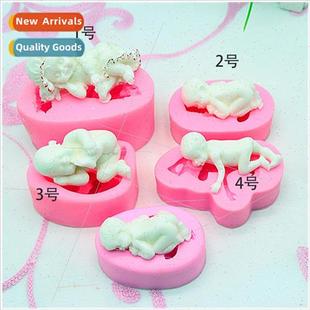 DIY Flipping Tools Four Baby Baby licone Moulds Baking Tools