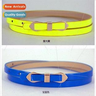 fine belt fashion Korea leisure bow sweet ladies