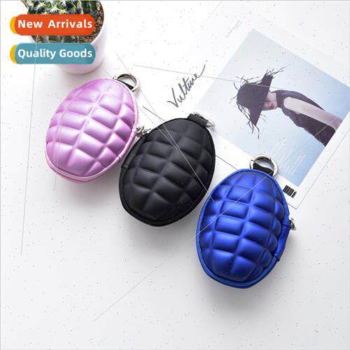 Large capacy key bag Ms. Korea mini cute coin purse simple m