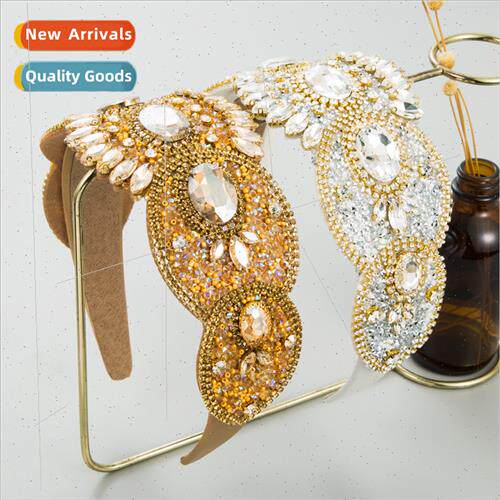 Hair bands Europe new baroque ornate heavy craft headband re