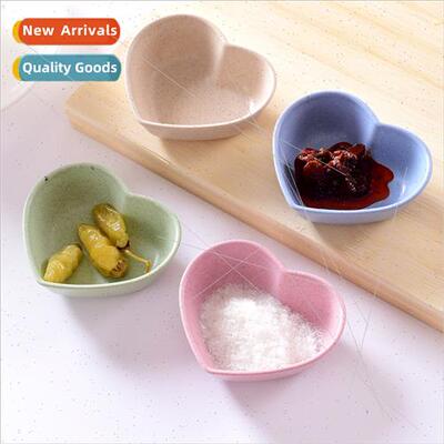 Wheat Straw Love Small Plates Kchen Vinegar Sauce ing Dish i