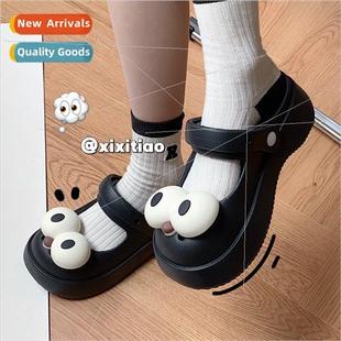 Summer Outdoor Comtable Thick Bottom Beach Shoes Quirky Fun