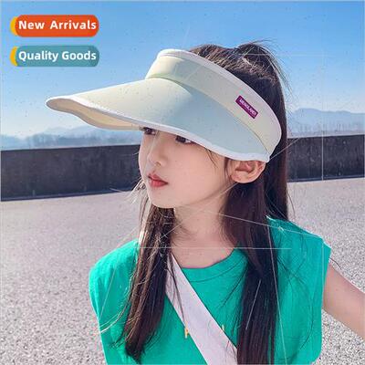 Children hats summer ruffled girls anti-ultraviolet large br