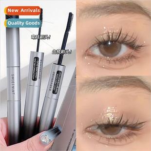 ended mascara slender easy double not Thick waterproof