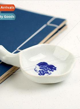 Brush water dish ink dish ceramic multifunctional plum bloss