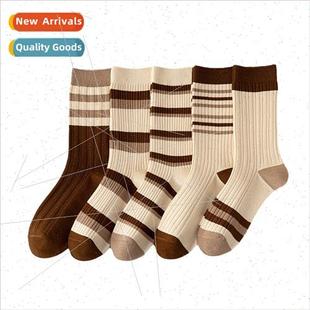 color system brown fall vert light curry striped Early socks