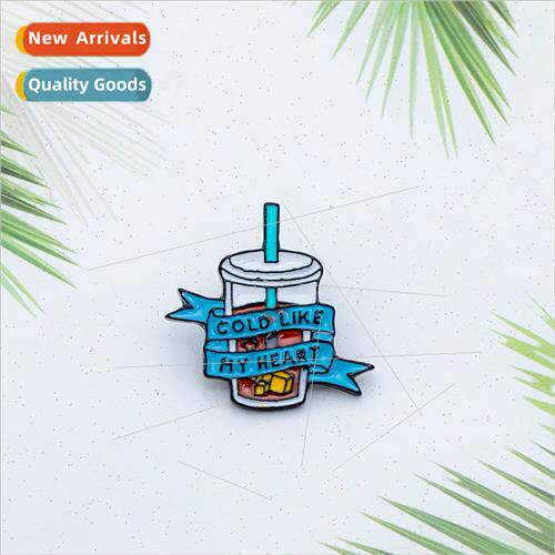 Europe Cartoon Mug Pin Iced Coffee Pin \