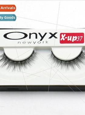Xup37# Cross Eyelash Cotton Stem Eyelash Handmade Pair False