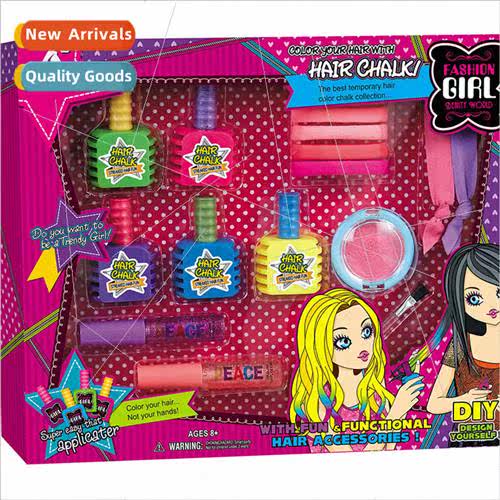 childrens makeup toys play house girls manicure hair powder