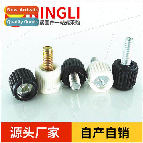 Black/whe hscrews chassis plastic handle rubber head Phillip