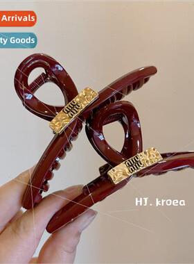 2024 New Products New Year Red High Qualy Alloy Alphabet Cro