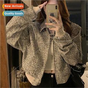 winter short niche 2023 des jacket fall perfume French small