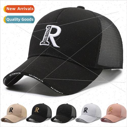 new hat spring summer men women baseball cap Korean embroide