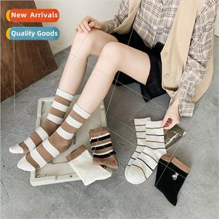 fall mid Hundred women cute Japanese spring socks Socks calf
