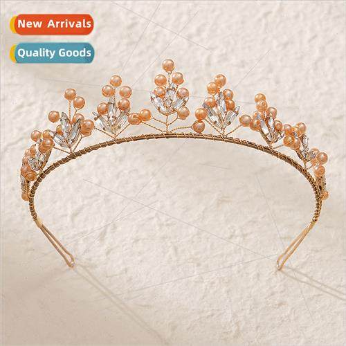 Europe retro handmade beaded hair bands wedding bridal hair