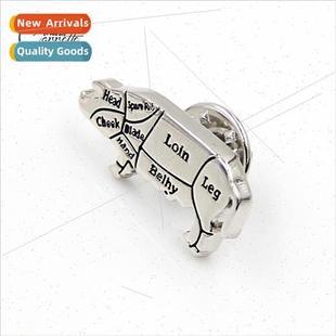 new collar buckle Cufflinks creative assorted men brooches