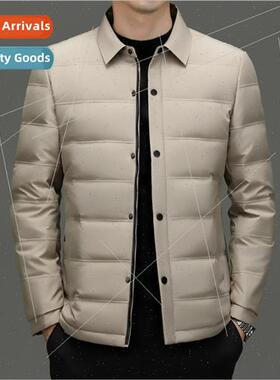 2023 high-end business casual light down jacket men winter n