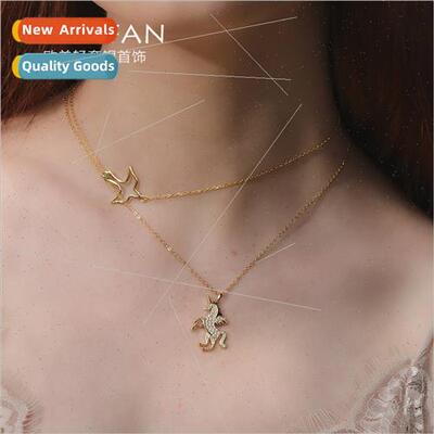 Europe necklaces s925 silver jewelry cute bird swallow penda