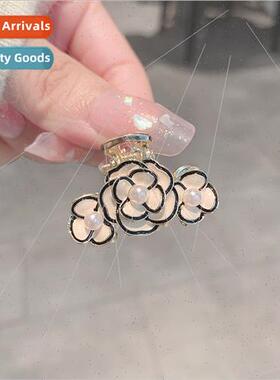 camellia flower grab clip female new ehead bangs clip hair c