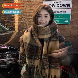 cashmere scarf sense brown senior faux winter Merad female