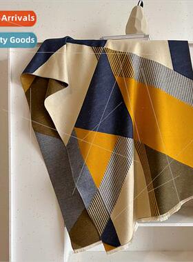 Korean  imation cashmere scarf ladies soft warm tassel large