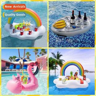 Ice Bar PVC Inflatable Drink Rainbow Multifunctional Water