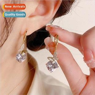 butterfly rhinestone ear New fashion zirconia buckle tide