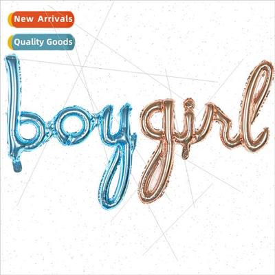 amese boy girl aluminum balloon amese letters boy girl lower