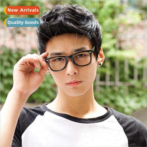 Korean men wigs men black short hair short fluffy spiky head