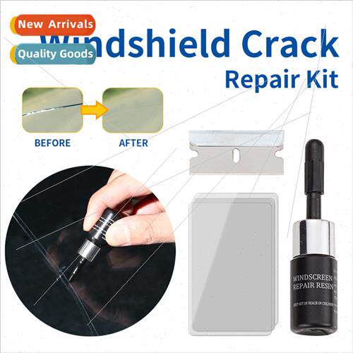 Auto glass repair liquid special front windshield cracks cra