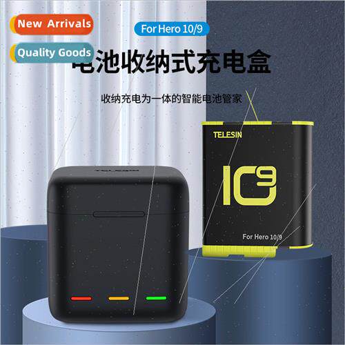 gopro10 9 sports camera battery organizer charging case gopr