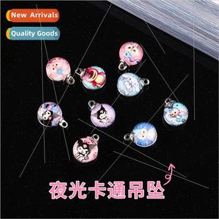 dark cartoon jade cinnamon DIY the handmade Glow pendant