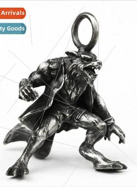 Europe men necklaces werewolf pendant punk personalized hip-