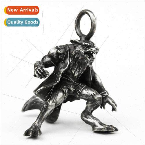 Europe men necklaces werewolf pendant punk personalized hip-