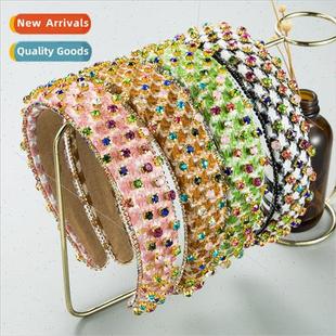 retro alloy Hair diamond Europe personalized encrus bands