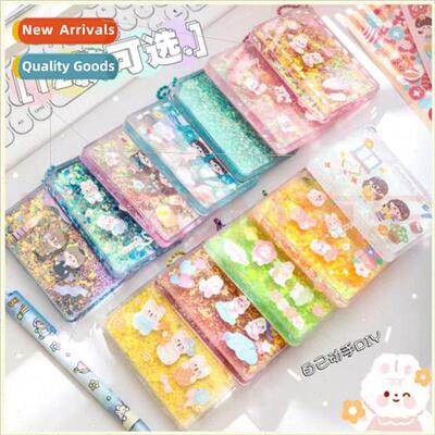 Acrylic creative quicksand goo card plate card tile mahjong
