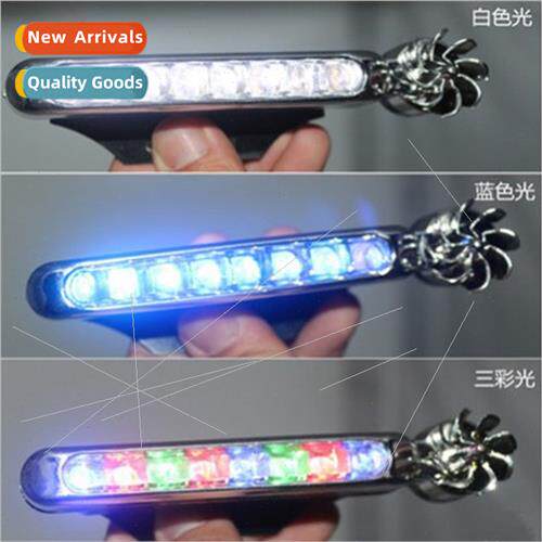 Automotive center grid light LED wind wind energy daytime ru