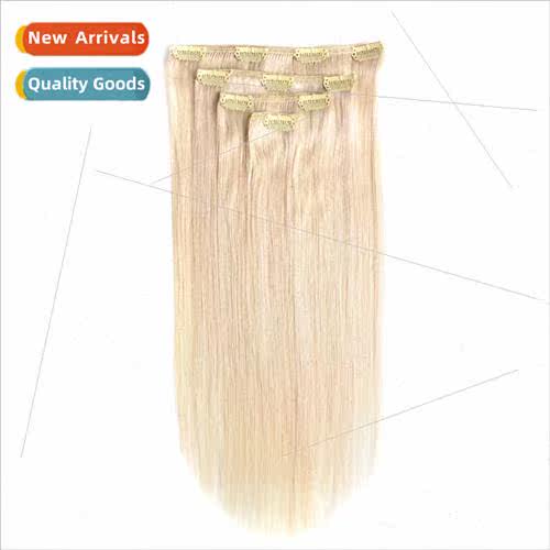 Real Hair Wigs Europe Wigs Women Real Hair 4 Piece Set Cards