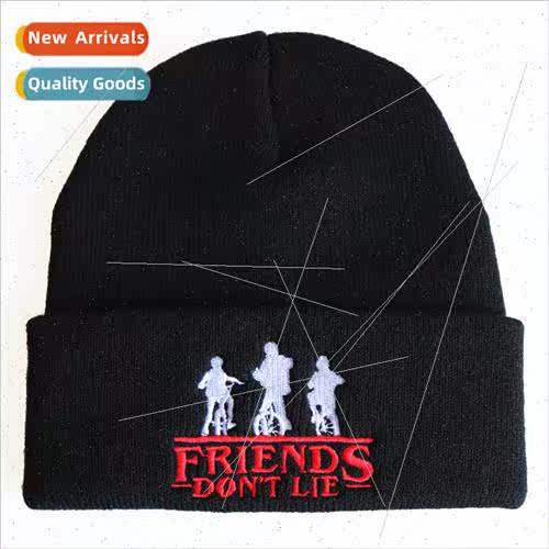 Stranger Thingsfriends don't lieWoolen HatWinter HatSTRA