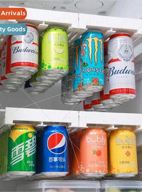 Refrigerator cans drink organizer space-saving hanging liste