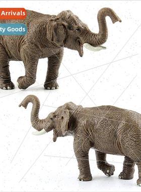 Children static simulation wildlife world elephant model Afr