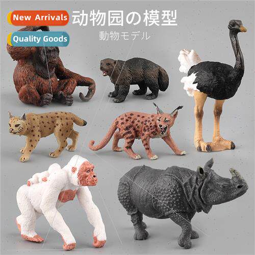 Wild animal model simulation animal  wild boar ostrich model