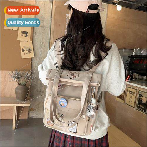 Japan college bag female students large capacy classroom com
