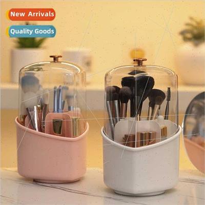 Makeup Brush Organizer Bucket Rotating pstick Holder Powder