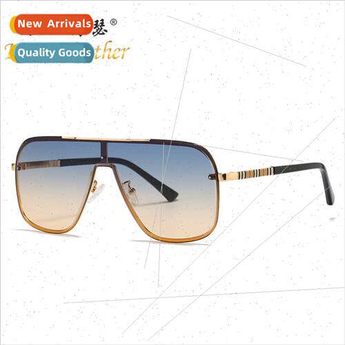 New one-piece sunglasses 2A503 Europe aviator sunglasses Mod