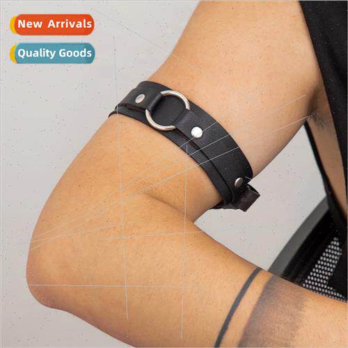 Fashion men women wristbands new belt bracelet metal circle