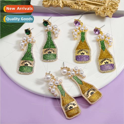 Europe Festival Earrings St. Paddy Day Mardi Gras Earrings C