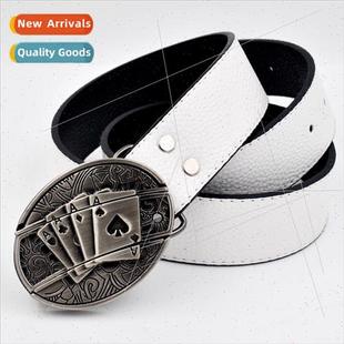 buckle knife smooth leather head body Anti belt
