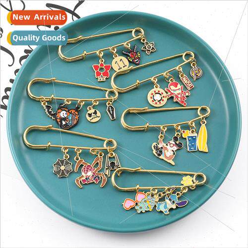 Pin Stch cartoon waist pin anti-slip advanced sense Spider-M