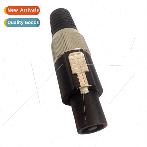 New metal 4-prong speaker plugs 4-prong professional plugs N